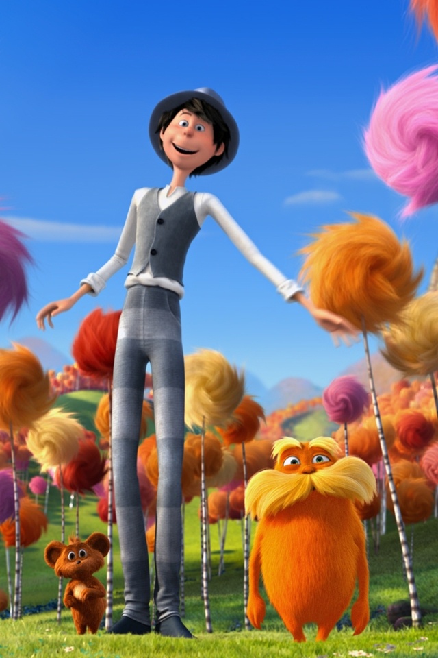 El lorax y el una vez cuando se llevaban bien antes de  la tala y la contaminación